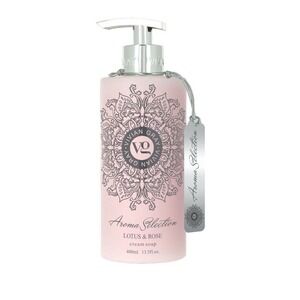 VIVIAN GRAY Aroma Selection Lotus & Rose Cream Soap 400 ml.  Made in Germany